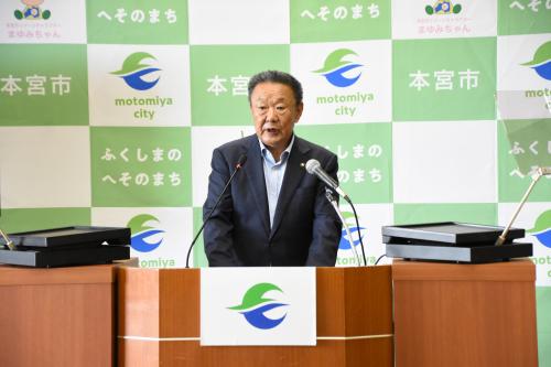 高松市長　定例記者会見