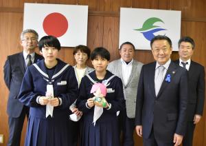 一中ハンドボール部女子が3年連続全国大会に出場