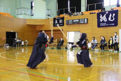 剣道大会の写真