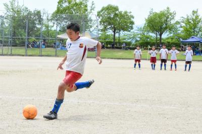 サッカー大会の写真